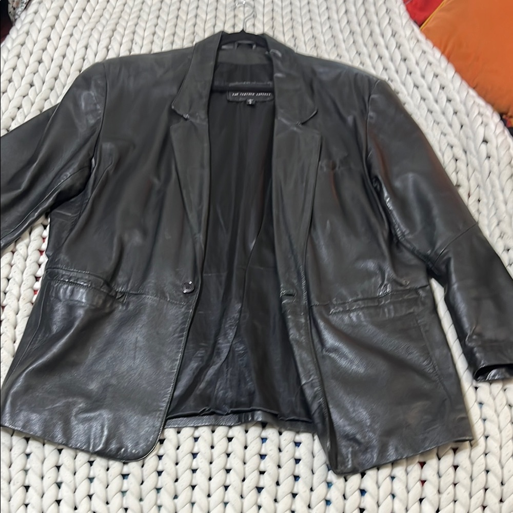 Wilson Black Leather Jacket